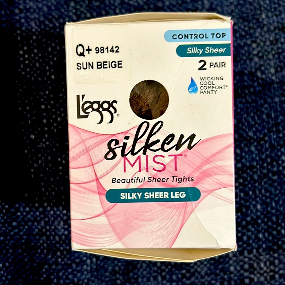 L’eggs silken mist, beautiful, sheer tights